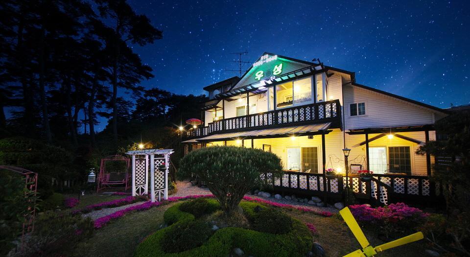 Gyeongpo Woosung Pension Gangneung Bagian luar foto